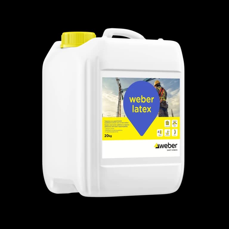 weber latex 20 kilogram ürün ambalajı