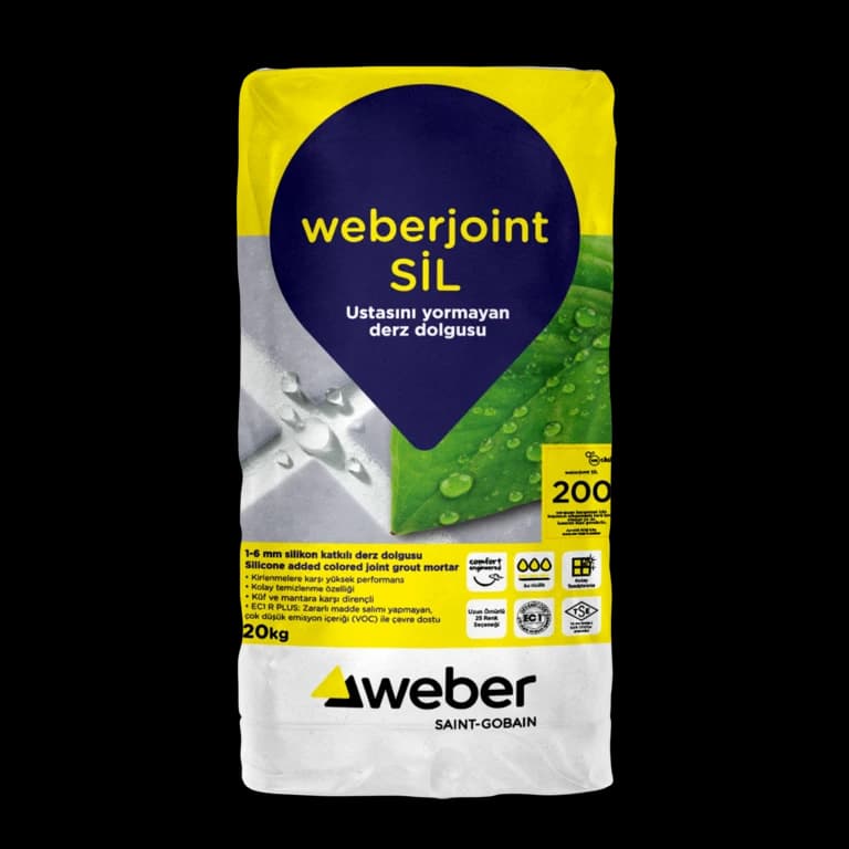 weberjoint SİL derz dolgu ürünü