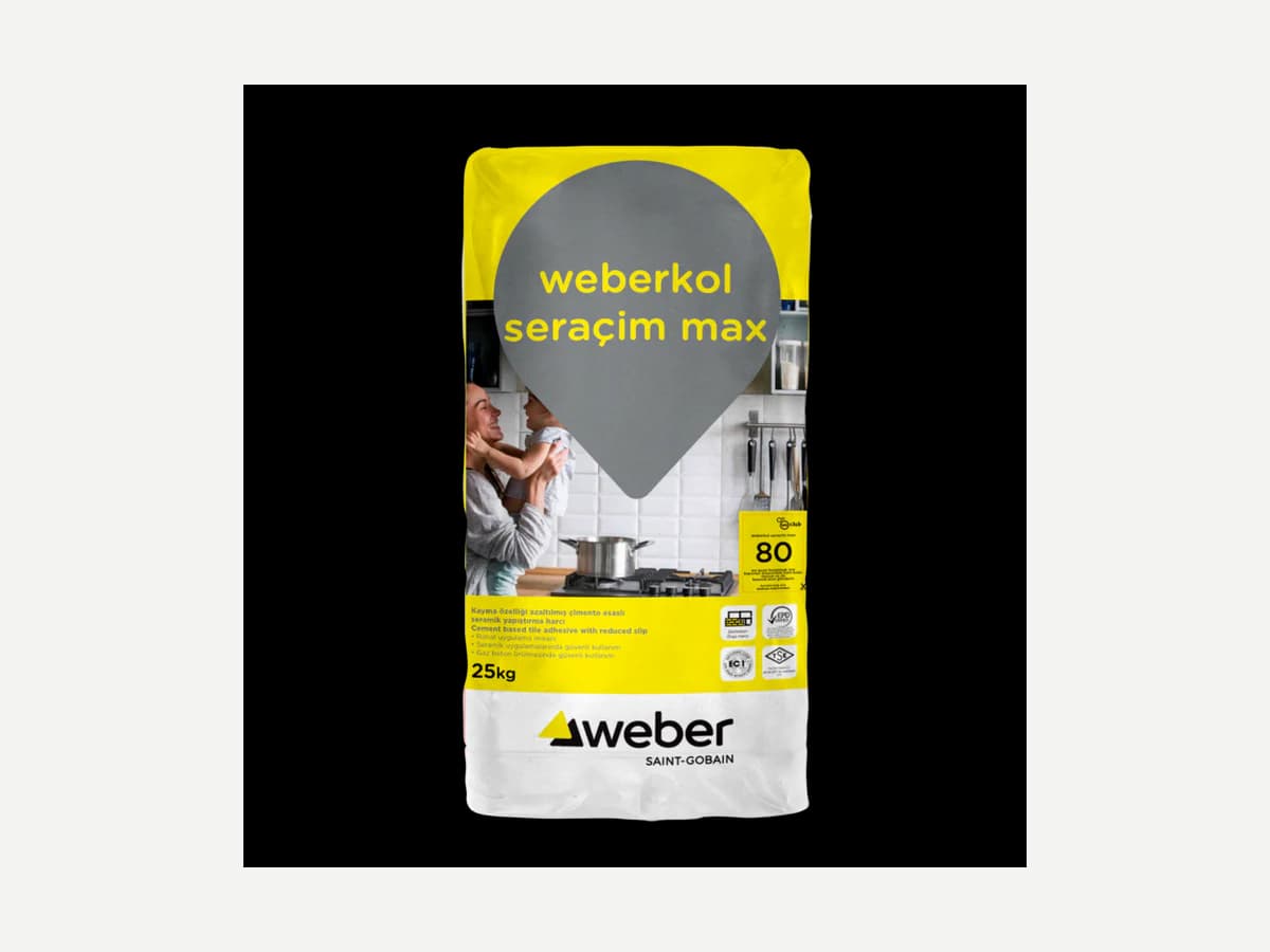 weberkol seraçim max seramik yapıştırıcısı