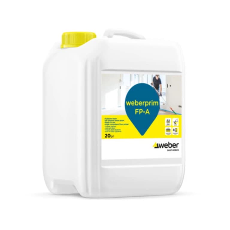 weberprim FP-A 20 litre ürün ambalajı